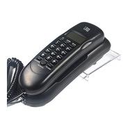 VTC-50 - Teléfono fijo con cable, pantalla LCD, último número, remarcado, teléfono de escritorio y montaje en pared para el hogar y la oficina, teléfonos fijos fijos y pausa de último número