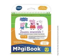 VTech Magibook-Peppa Pig, único, Multicolor, 18,7 x 1,7 x 17,8 cm (480405)
