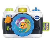 VTech-Baby Cámara réflex Baby Fotos y Recuerdos, Juguete Vintage para bebés +9 Meses, Cámara interactiva, 2 Modos de Juego, Versión ESP