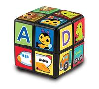 VTech-Baby Cubo Infantil Gira y aprende, Juguete de Actividades Interactivo para niños +18 Meses, Versión ESP