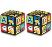 VTech-Baby Cubo Infantil Gira y aprende, Juguete de Actividades Interactivo para niños +18 Meses, Versión ESP (Paquete de 2)