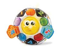VTech-Baby Futbola, Pelota interactiva de Tela, +45 Canciones, melodías y Frases, Juguete para bebés +6 Meses, Versión ESP