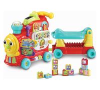VTech-Baby Maxi Tren ABC de Paseo, Andador, Carrito y correpasillos para Aprender a Caminar - Juguete bebés +1 año - Multicolor, Versión ESP (3480-547822)