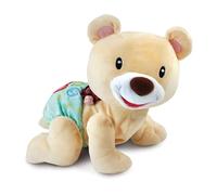 VTech-Baby Osito gateos, Osito de Peluche Interactivo Que Anima al bebé a Gatear y moverse, Juguete para bebés +9 Meses, Versión ESP