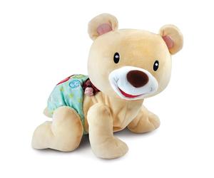 VTech-Baby Osito gateos, Osito de Peluche Interactivo Que Anima al bebé a Gatear y moverse, Juguete para bebés +9 Meses, Versión ESP