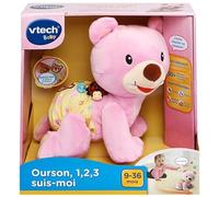 VTech Baby Oso Peluche, 181155, Rosa