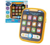 VTech-Baby Peque Tablet bilingüe Happy Play, Español-Inglés, Tableta educativa Infantil, Nuevo Vocabulario, Fomenta Desarrollo lenguaje, Regalo bebés +6 Meses, Versión ESP