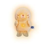 VTech-Baby Pequefoca dormilona Luz de Noche, Peluche Interactivo, Juguete para bebés +0 Meses, Botón Luminoso con melodías relajantes, Versión ESP