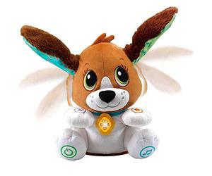 VTech-Baby Sira la perrita interactiva, Suave Animal de Peluche Que fomenta la conversación y Repite lo Que Dices, Juguete para bebés +12 Meses, Versión ESP