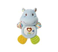 VTECH BABY - Sonajero Croc'Hippo - Peluche Texturizado Azul