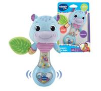 VTech-Baby Sonajero Hipo bebé, Ideal para manos pequeñas, Papel crujiente, Orejitas móviles, Sin componentes electrónicos, Regalo bebés +3 meses, Versión ESP