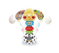 VTech-Baby Toby Perrito Sonajero Electrónico con Luz Y Voz, Dibujos Animados, Multicolor, Talla Única (3480-184722), de 3 meses a 2 años.