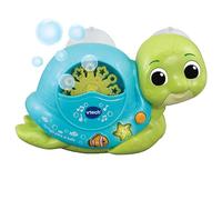 VTech-Baby Tortuga para el baño Baby Burbujas, Juguete de Agua para niños +1 año, Explota Burbujas sin parar, Botones iluminados, Enseña Datos sobre Animales Marinos, Versión ESP