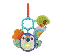 VTech-Baby Tucán Musical ¡Hora de pasear! Juguete para el Carrito bebés +3 Meses, Tucán de Felpa Suave Despierta los sentidos, Versión ESP