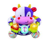 VTech-Baby Vaca muusical Peluche Interactivo de Bebe con Suaves, 3-24 Meses, Multicolor, única (3480-166022)
