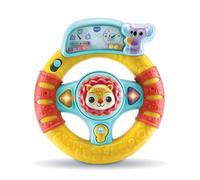 VTech Bebé Volador de Descubrimientos, Juego Interactivo Niño con Flechas Luminosas y Botón Encendido del Coche, Más de 45 Canciones y Sonidos, Portátil, Idioma Italiano, Baterías Incluidas, 6-36