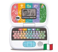 VTech bit Smart Junior Pro - Ordenador Educativo Steam 3-7 años | Actividades integradas, pantalla LCD animada, volumen ajustable, apagado automático, pilas incluidas, idioma italiano