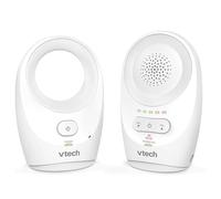 VTech BM1120 Monitor de Audio para Bebé, Transmisión de Sonido Clara y Segura, Largo Alcance, Pantalla LED de 5 Niveles de Volumen, Pinza para Cinturón, Baterías Recargables