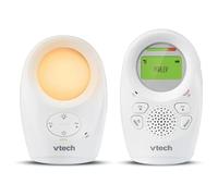 VTech BM1211 Monitor de Audio para Bebé, Transmisión de Sonido Clara y Segura, Largo Alcance, Control de Volumen de 5 Niveles, Luz Nocturna, Función de Hablar con el Bebé, Pinza para Cinturón