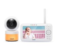 VTech BM5463 - Indoor- Lightshow Video Babyphone - Baby Monitor with Projection and Night Light 480p - ES Version,