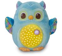 Vtech- Búho de Peluche Luminoso, Color Azul, 8.9 cm x 18.2 cm x 16.6 cm (80-566904)