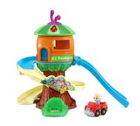 VTech CoCoMelon Go! Go! Juego de pistas para casa del rbol con ruedas inteligentes
