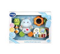 VTech Coffret Naissance - Éveil Des Sens (Bleu) - Juegos educativos (Azul, Niño/niña, Francés, AAA, 400 mm, 70 mm) , color/modelo surtido