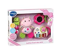 VTech Coffret Naissance - Éveil Des Sens (Rose) - Juegos educativos (Rosa, Niño/niña, Francés, AAA, 400 mm, 70 mm) , color/modelo surtido