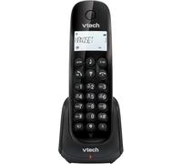 VTech CS1450 Teléfono inalámbrico DECT con contestador automático, función manos libres, bloqueo de llamadas, identificación de llamante/función de llamada en espera,pantalla retroiluminada y modo ECO