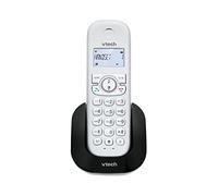 VTech CS1500 - Teléfono inalámbrico DECT de Doble Carga con Bloqueo de Llamadas, identificación de Llamadas/Llamada Pendiente, Altavoz Manos Libres, Pantalla y Teclado retroiluminados