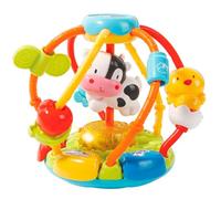 VTech - Cuentas muuusicales, sonajero bola interactiva bebé con más de 45 melodías, voces y canciones, desarrolla vocabulario y motricidad fina (3480-502922)