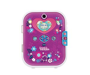 VTech - Diario Seguro y Secreto de Color púrpura, Diario Interactivo para niñas, con reconocimiento Facial, Fotos y más, Regalos para niñas, Edades de 5, 6, 7 años y más (541903)