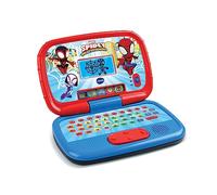 Vtech Disney Junior Spidey, Mi Ordi Educativo, Ordenador Infantil con Pantalla Retroiluminada, 15 Actividades y Juegos Educativos, Regalo Niño de 3 años a 7 años - Contenido en Francés