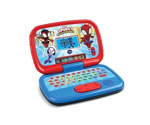 Vtech Disney Junior Spidey, Mi Ordi Educativo, Ordenador Infantil con Pantalla Retroiluminada, 15 Actividades y Juegos Educativos, Regalo Niño de 3 años a 7 años - Contenido en Francés