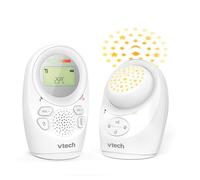 VTech DM1212-IT Monitor de Audio para Bebés, Cobertura de hasta 460 m, Batería de hasta 8 Horas, Luz Nocturna con Proyección, Canciones de Cuna, Bidireccional, Alertas de Sonido, Transmisión Segura