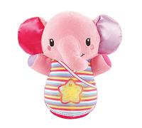 VTech - Elefante Dodo Rose, Peluche Elefante Bebé Interactivo y Calmante, Nightlight Musical Nomade, Cunas y Sonidos de la Naturaleza, Regalo de Nacimiento - Contenido en francés