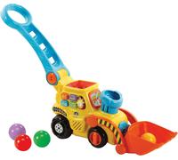 VTech Excavadora Divertida con Bolas para Jugar, Saltar, lanzar y Empujar, para
