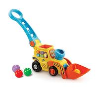 VTech Excavadora Divertida con Bolas para Jugar, Saltar, lanzar y Empujar, para niños de 12 a 36 Meses