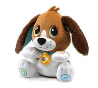 VTech Fido, Habla y Juega Conmigo, Peluche Interactivo, Perrito Juguete Que Repite Todo, Juego evolutivo con 3 Niveles de Desarrollo, Mueve Las Orejas, Idioma Italiano, Pilas Incluidas, 1-5 años