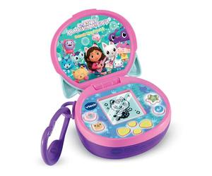 VTech - Gabby y la casa mágica, Consola Magi'Pocket, Mini Consola de Juegos portátil con Pantalla Animada, 10 diales, 4 Juegos, Regalo para niños de 3 años a 7 años - Contenido en francés