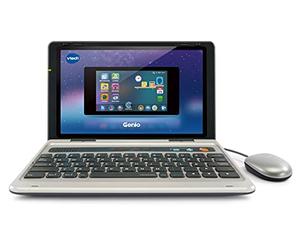 VTech Genio - Ordenador de Aprendizaje con Acceso a Internet, Programa de Texto y Contenido de Aprendizaje sobre Letras, Palabras, matemáticas, lógica y Mucho más, para niños de 5 a 12 años