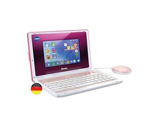 Vtech Genio - Ordenador de Aprendizaje XL Rosa con Pantalla LCD Grande de 7" con Acceso a Internet, Programa de Texto y Muchos contenidos educativos, para niños de 5 a 12 años