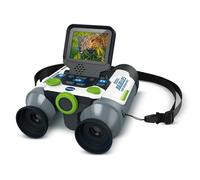VTech Genius XL - Prismáticos de vídeo interactivos, binoculares Infantiles de 10 x 21 con Pantalla a Color, Fotos y Videos de la BBC, Juguete científico Educativo, Regalo para niños a Partir de 5