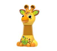 VTech Giraffe Greta - Girafa de Juguete Educativo Interactivo con función de grabación, Cuello Luminoso, música, Sonidos y distorsión del Habla, Juguete para niños a Partir de 18 Meses