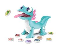 VTech - Glotón mi ajolote malote, Mascota interactiva, Juguete Educativo con Luces LED, Respuesta táctil, Actividades didácticas, Regalo niños +2 años, Versión ESP