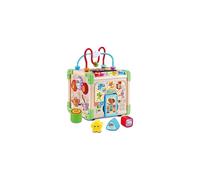 VTech Interactive Learning Cube - FSC Certified Wooden Activity Toy with Lights, Music & Songs for Babies 12-36 Months