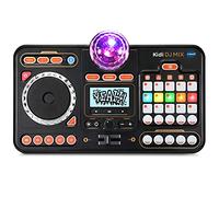 VTech Kidi DJ Mix (Negro), Mezclador de DJ de Juguete para niños con 15 Pistas y 4 Estilos de música, con Luces y Efectos, Juguete Educativo, Juguete Interactivo para niños a Partir de 6 años, 4.1 x