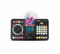 VTech - Kidi DJ Mix, Platino DJ Niño, Altavoz Bluetooth, Mezclador - A partir de 6 años - Versión Francesa