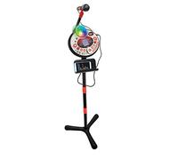 VTech Kidi Superstar LightShow - Micrófono de pie 8 en 1, micrófono de Karaoke Infantil con Bola de Discoteca, Aprendizaje de Canto y Juegos, Regalo para niños a Partir de 5 años - Contenido en