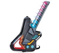 VTech - KidiGuitar SuperStar, Guitarra electrónica | Juguetes musicales para niños +5 años, Bluetooth, 6 modos de juego, 26.6 x 64.9 x 6.2 cm, 4 pilas AA, Versión ESP
